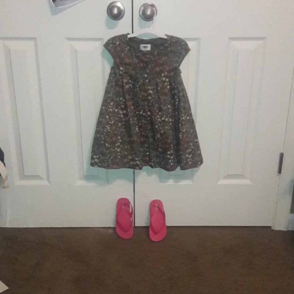 Old Navy big toddler dress. Shoes are not included